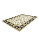 Ziegler 7'11'' X 10'4'' Hand-Knotted Wool Rug 7'11'' x 10'4'' (238 X 310) / Ivory / N/A