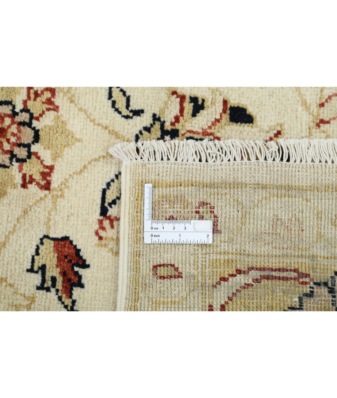 Ziegler 7'11'' X 9'7'' Hand-Knotted Wool Rug 7'11'' x 9'7'' (238 X 288) / Ivory / N/A