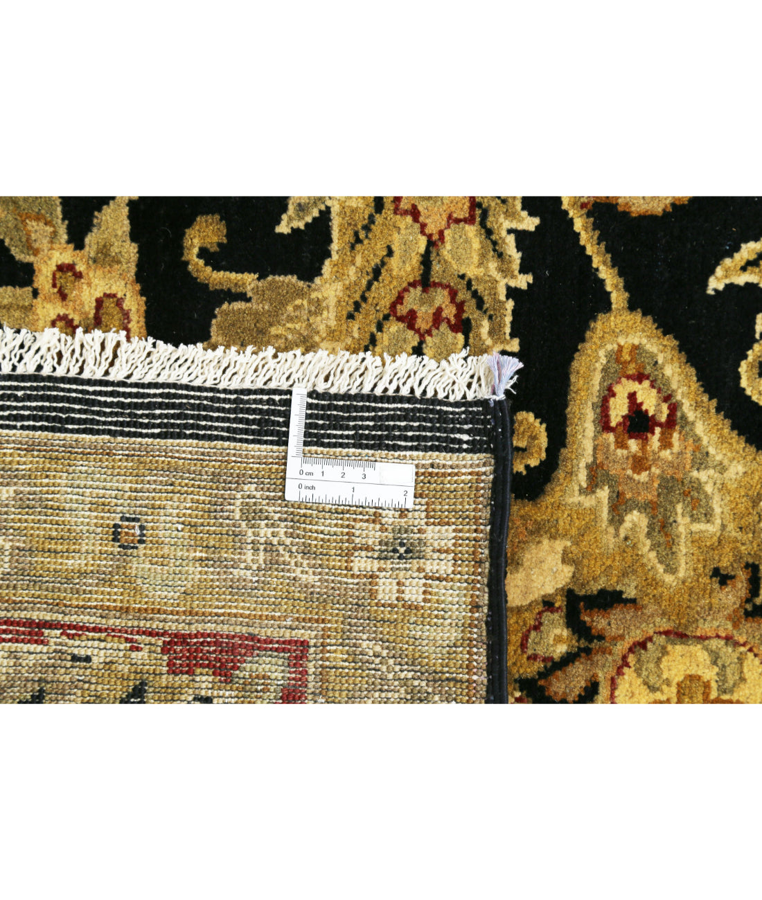 Ziegler 9'0'' X 12'0'' Hand-Knotted Wool Rug 9'0'' x 12'0'' (270 X 360) / Black / N/A