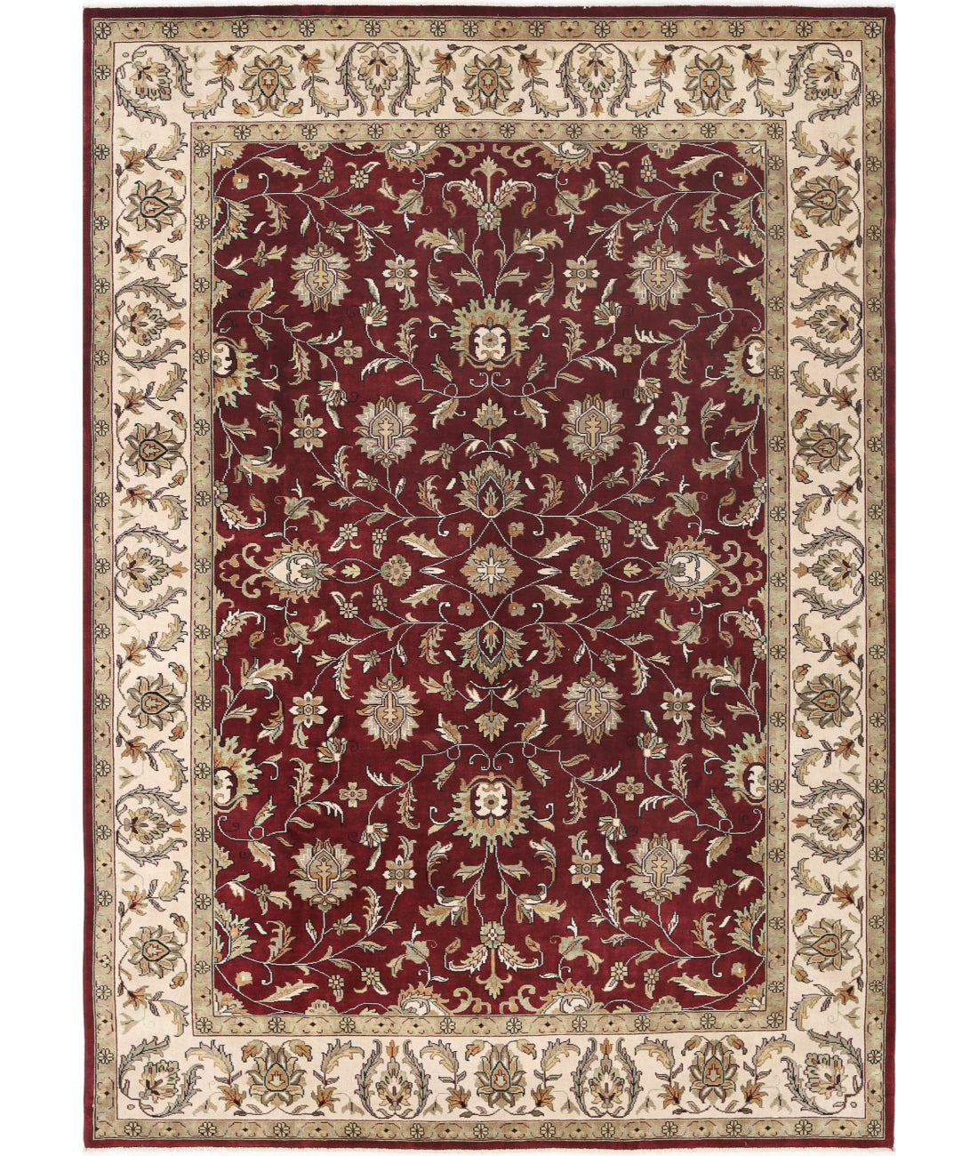 Ziegler 8'6'' X 11'11'' Hand-Knotted Wool Rug 8'6'' x 11'11'' (255 X 358) / Red / N/A
