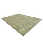 Ziegler 8'9'' X 11'8'' Hand-Knotted Wool Rug 8'9'' x 11'8'' (263 X 350) / Grey / Gold