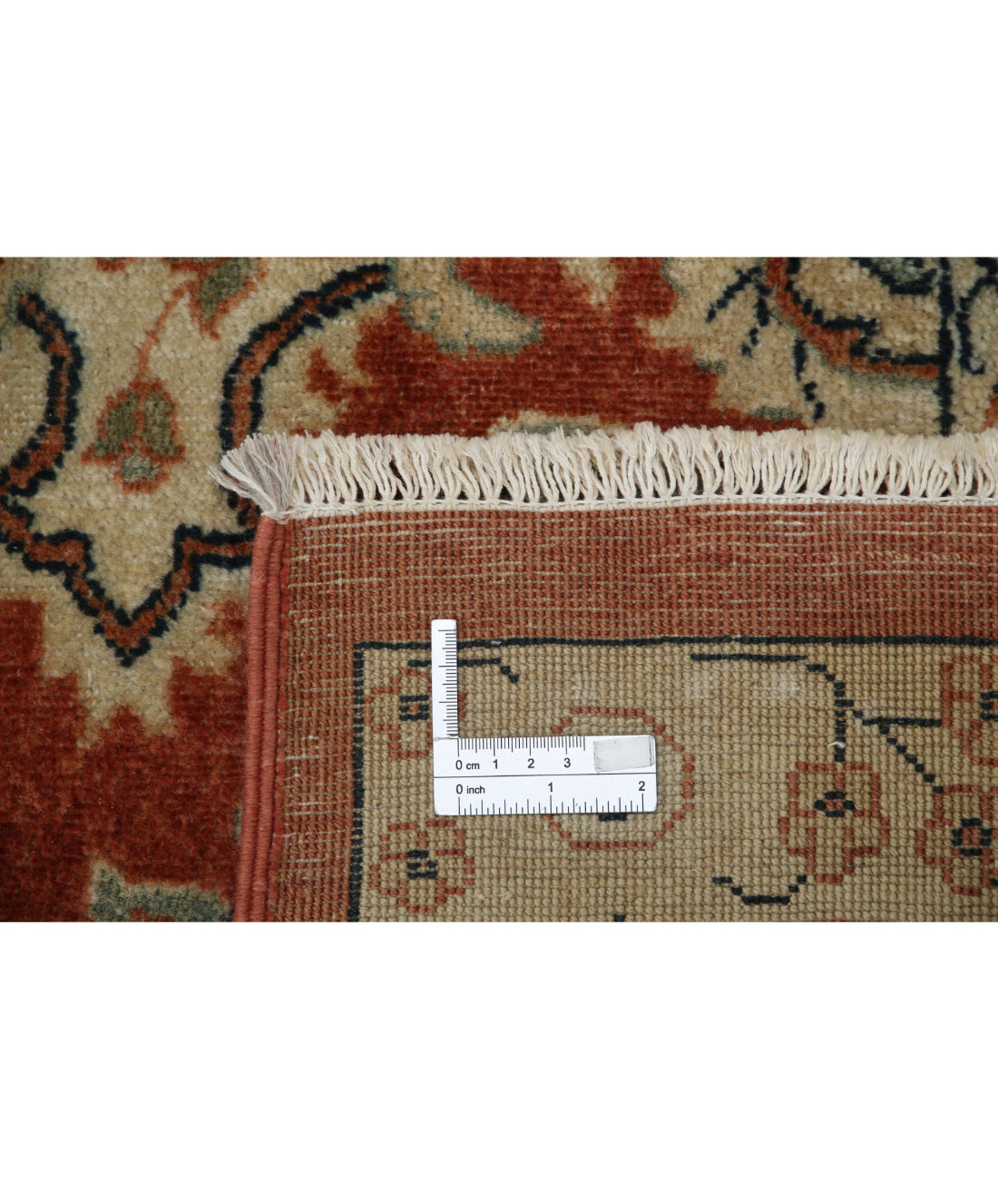 Ziegler 11'9'' X 18'0'' Hand-Knotted Wool Rug 11'9'' x 18'0'' (353 X 540) / Rust / N/A