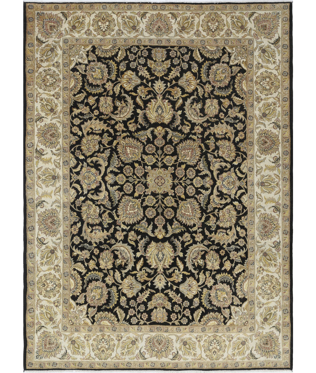 Ziegler 8'9'' X 12'2'' Hand-Knotted Wool Rug 8'9'' x 12'2'' (263 X 365) / Black / N/A