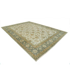 Ziegler 9'10'' X 13'9'' Hand-Knotted Wool Rug 9'10'' x 13'9'' (295 X 413) / Ivory / Green