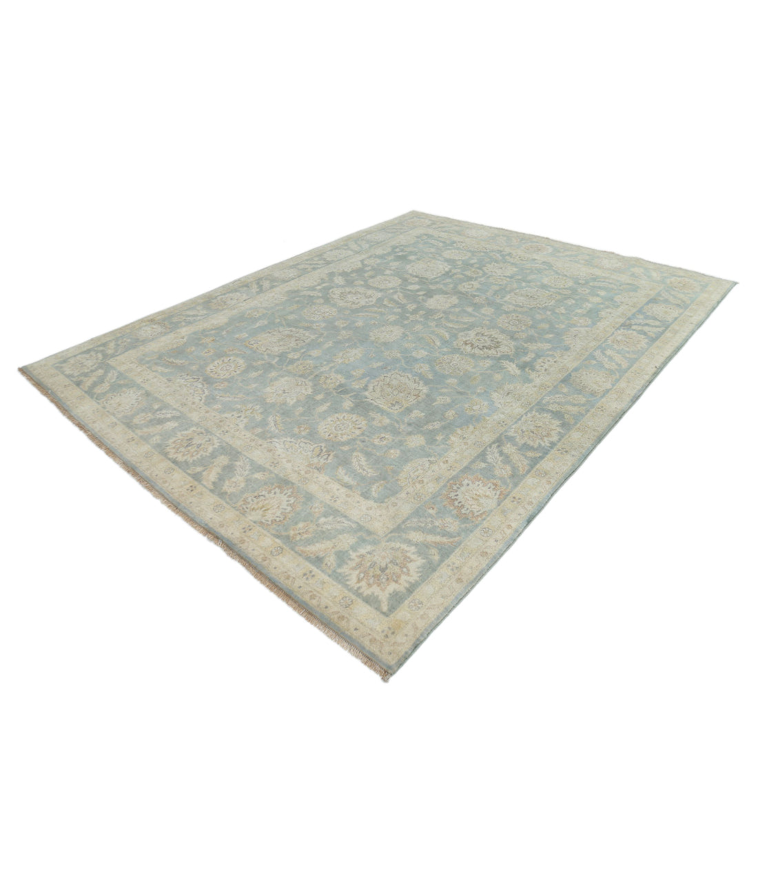 Ziegler 7'11'' X 9'10'' Hand-Knotted Wool Rug 7'11'' x 9'10'' (238 X 295) / Ivory / N/A