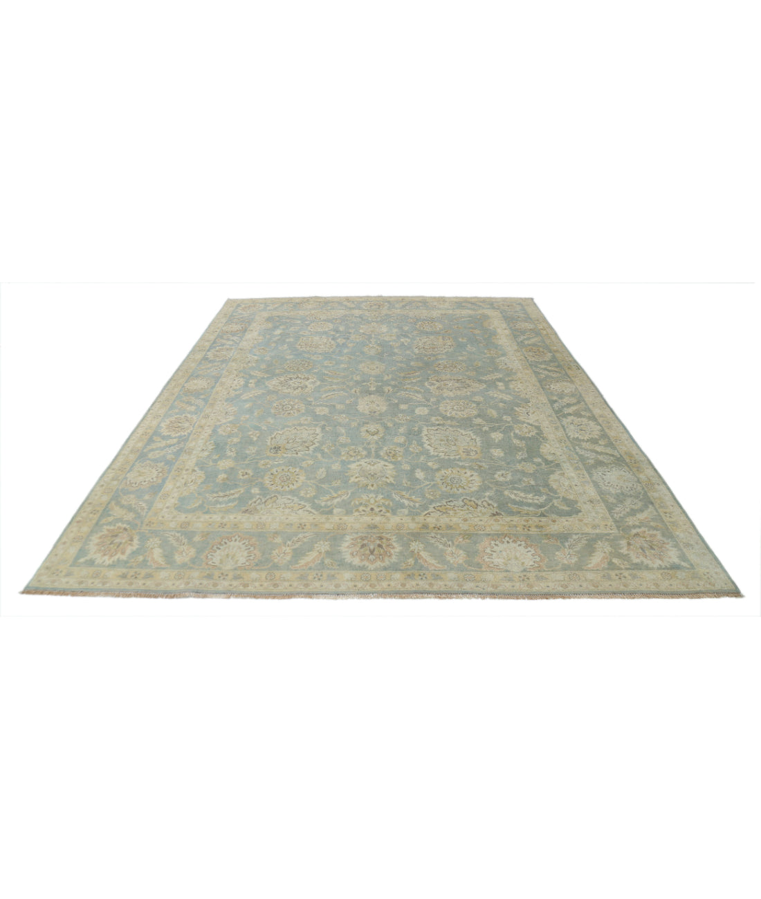 Ziegler 7'11'' X 9'10'' Hand-Knotted Wool Rug 7'11'' x 9'10'' (238 X 295) / Ivory / N/A