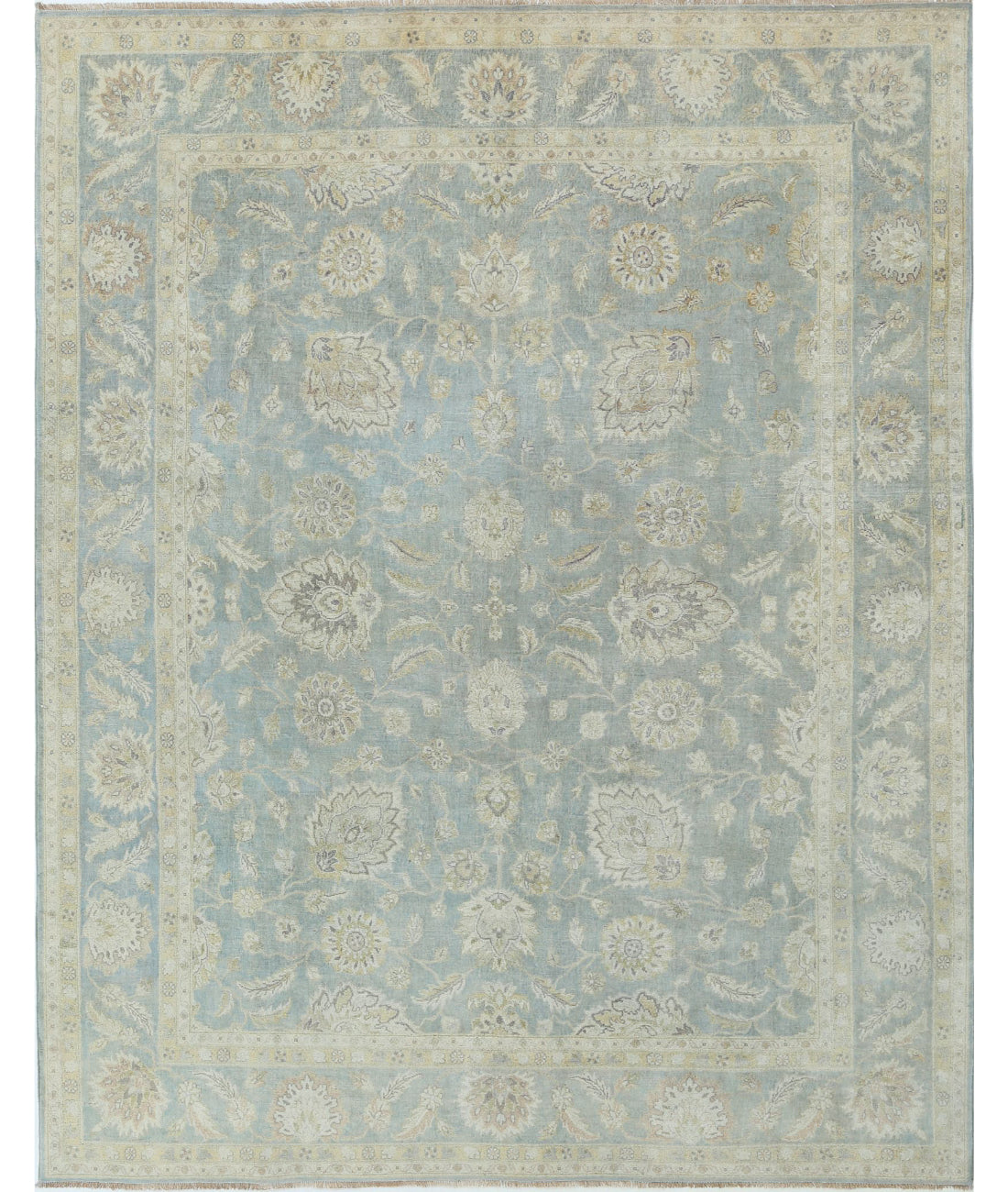 Ziegler 7'11'' X 9'10'' Hand-Knotted Wool Rug 7'11'' x 9'10'' (238 X 295) / Ivory / N/A