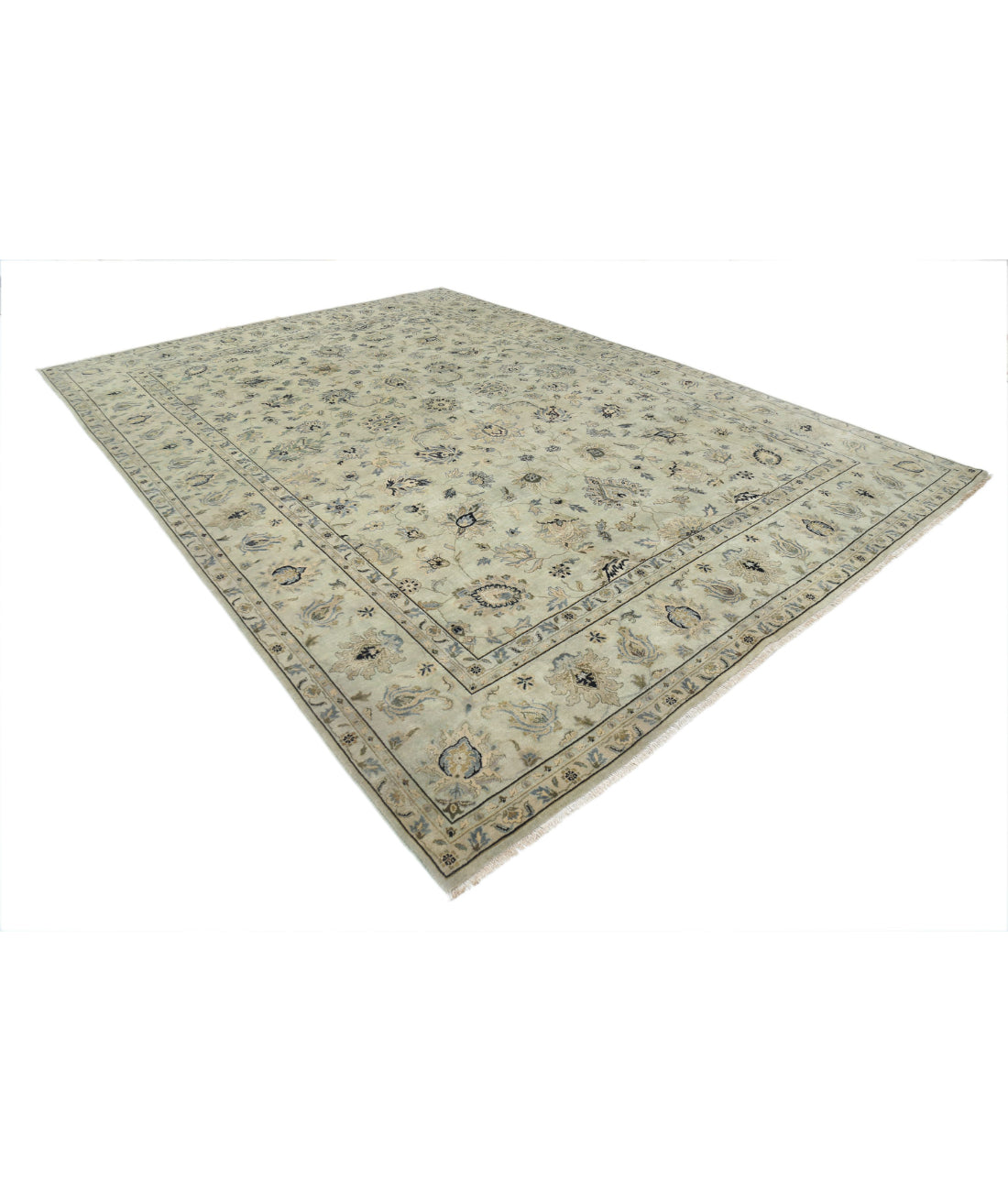 Ziegler 9'10'' X 13'9'' Hand-Knotted Wool Rug 9'10'' x 13'9'' (295 X 413) / Beige / N/A