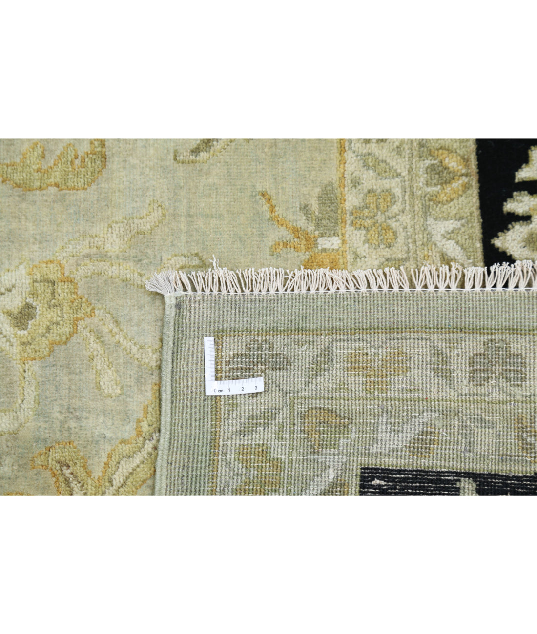 Ziegler 9'10'' X 13'7'' Hand-Knotted Wool Rug 9'10'' x 13'7'' (295 X 408) / Green / N/A