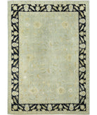 Ziegler 9'10'' X 13'7'' Hand-Knotted Wool Rug 9'10'' x 13'7'' (295 X 408) / Green / N/A