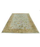 Ziegler 5'10'' X 8'6'' Hand-Knotted Wool Rug 5'10'' x 8'6'' (175 X 255) / Blue / Taupe