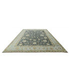 Ziegler 9'10'' X 13'9'' Hand-Knotted Wool Rug 9'10'' x 13'9'' (295 X 413) / Grey / Blue