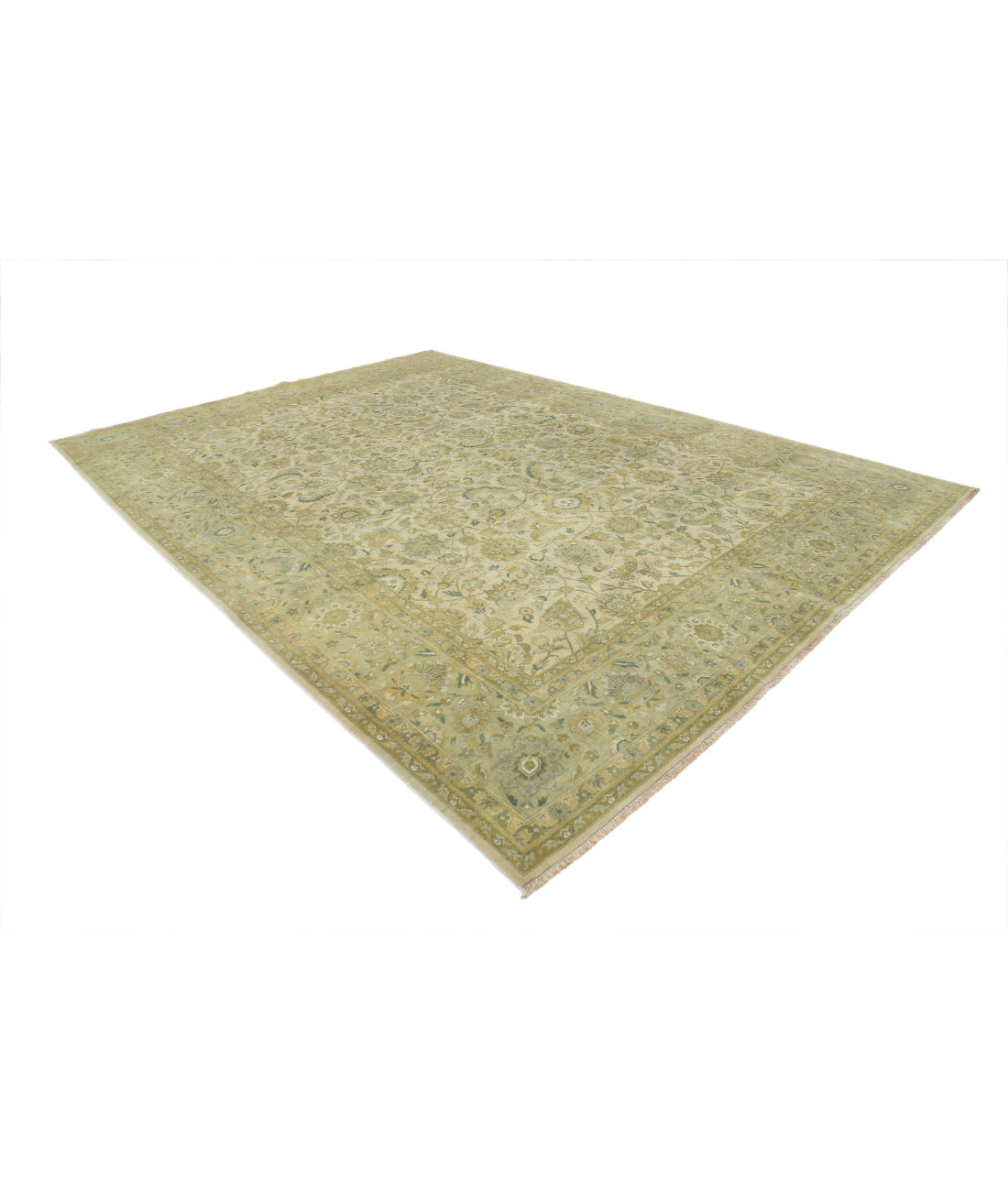 Ziegler 9'9'' X 13'6'' Hand-Knotted Wool Rug 9'9'' x 13'6'' (293 X 405) / Beige / N/A