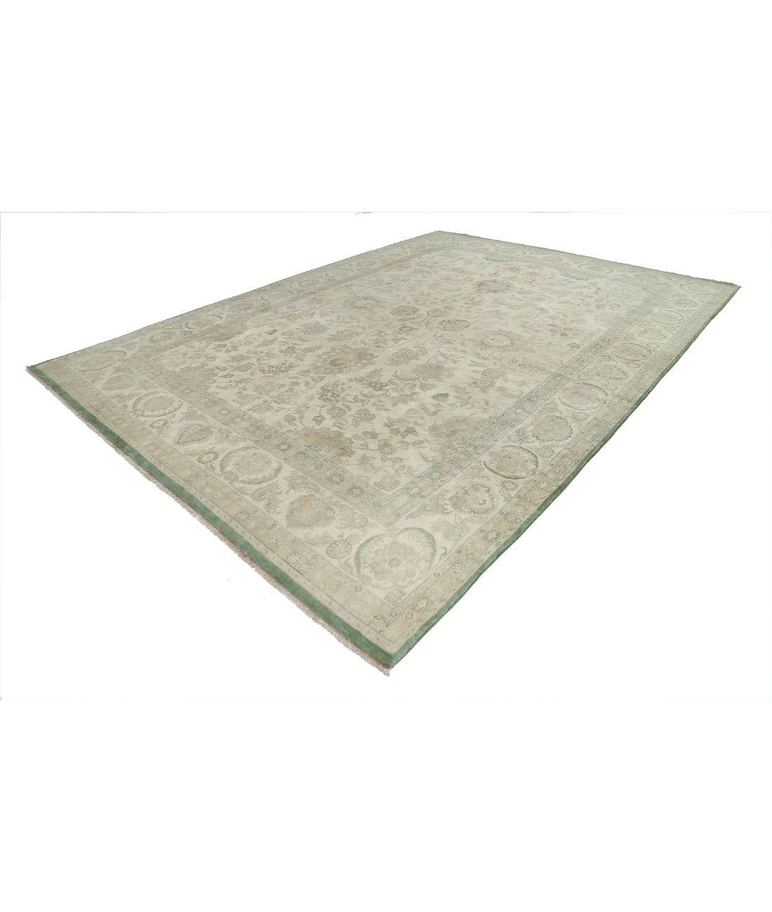 Ziegler 9'10'' X 13'10'' Hand-Knotted Wool Rug 9'10'' x 13'10'' (295 X 415) / Beige / N/A