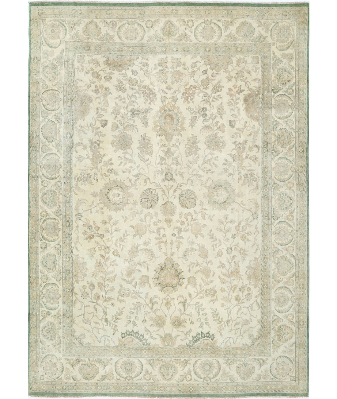 Ziegler 9'10'' X 13'10'' Hand-Knotted Wool Rug 9'10'' x 13'10'' (295 X 415) / Beige / N/A