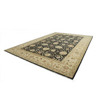 Ziegler 11'9'' X 17'9'' Hand-Knotted Wool Rug 11'9'' x 17'9'' (353 X 533) / Black / N/A