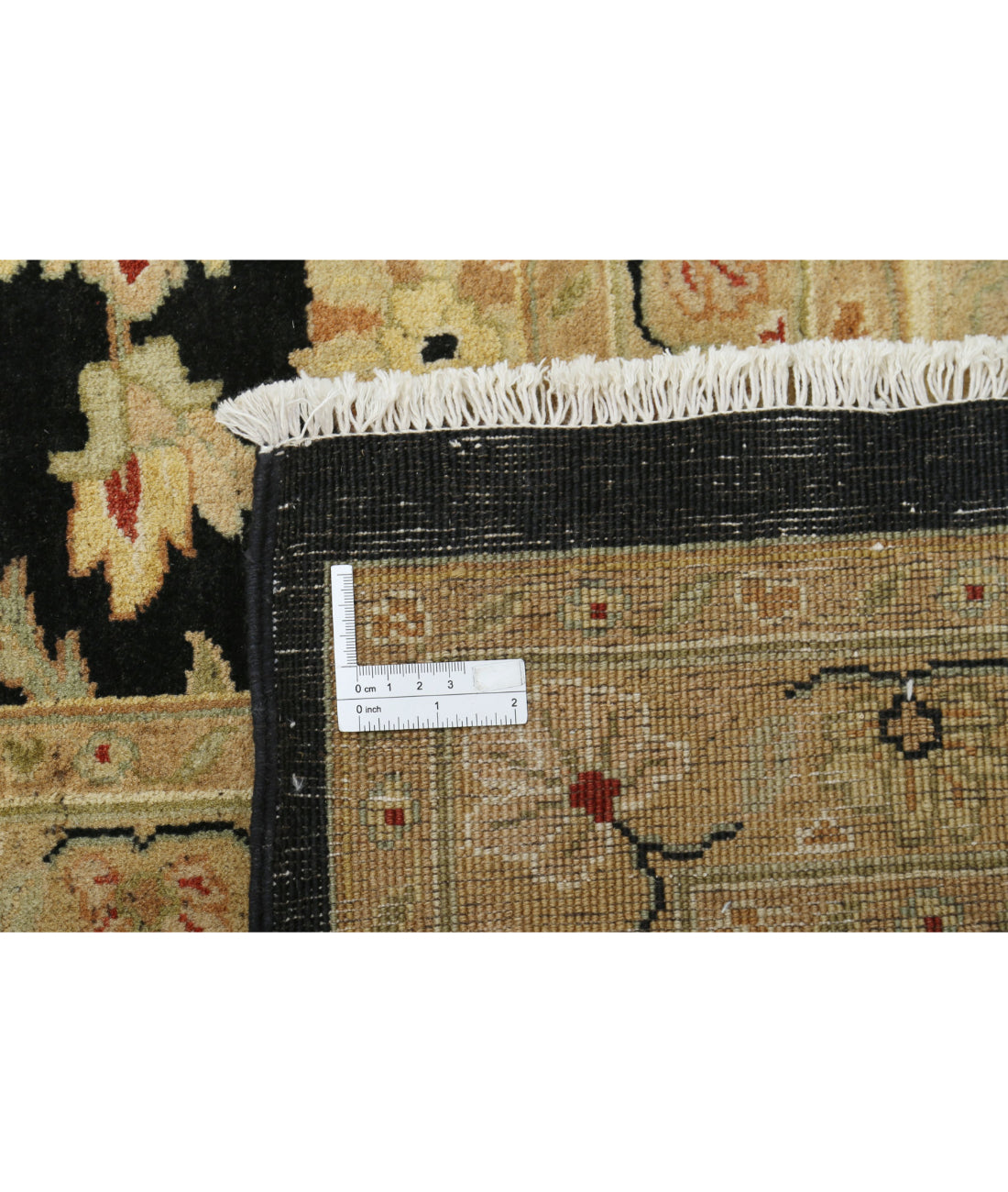 Ziegler 11'9'' X 17'9'' Hand-Knotted Wool Rug 11'9'' x 17'9'' (353 X 533) / Black / N/A