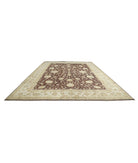 Ziegler 11'9'' X 17'6'' Hand-Knotted Wool Rug 11'9'' x 17'6'' (353 X 525) / Ivory / N/A