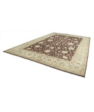 Ziegler 11'9'' X 17'6'' Hand-Knotted Wool Rug 11'9'' x 17'6'' (353 X 525) / Ivory / N/A