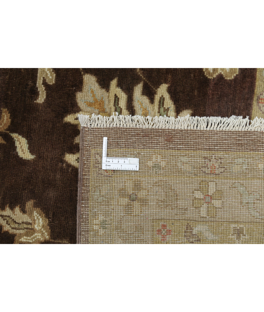 Ziegler 11'9'' X 17'6'' Hand-Knotted Wool Rug 11'9'' x 17'6'' (353 X 525) / Ivory / N/A