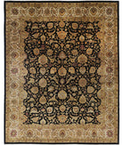 Ziegler 11'9'' X 14'9'' Hand-Knotted Wool Rug 11'9'' x 14'9'' (353 X 443) / Black / N/A