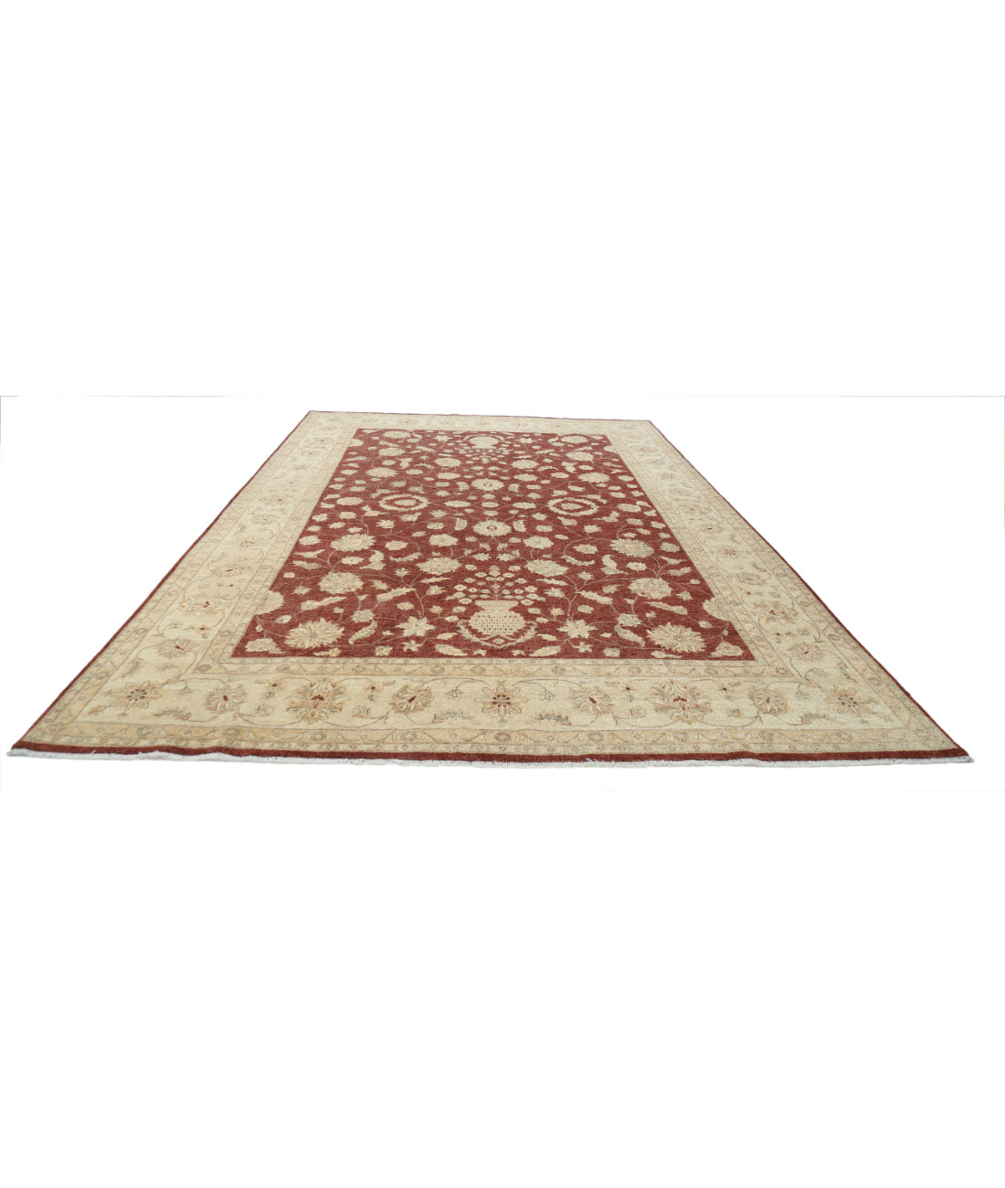 Ziegler 9'10'' X 13'9'' Hand-Knotted Wool Rug 9'10'' x 13'9'' (295 X 413) / Rust / N/A