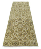 Ziegler 2'6'' X 7'9'' Hand-Knotted Wool Rug 2'6'' x 7'9'' (75 X 233) / Beige / N/A