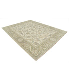 Ziegler 8'0'' X 10'2'' Hand-Knotted Wool Rug 8'0'' x 10'2'' (240 X 305) / Ivory / N/A