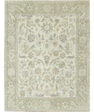 Ziegler 8'0'' X 10'2'' Hand-Knotted Wool Rug 8'0'' x 10'2'' (240 X 305) / Ivory / N/A