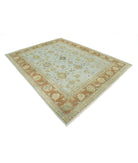 Ziegler 7'9'' X 9'11'' Hand-Knotted Wool Rug 7'9'' x 9'11'' (233 X 298) / Blue / N/A