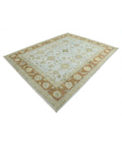 Ziegler 7'9'' X 9'11'' Hand-Knotted Wool Rug 7'9'' x 9'11'' (233 X 298) / Blue / N/A