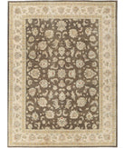 Ziegler 8'8'' X 11'6'' Hand-Knotted Wool Rug 8'8'' x 11'6'' (260 X 345) / Green / Ivory