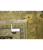 Ziegler 7'9'' X 9'4'' Hand-Knotted Wool Rug 7'9'' x 9'4'' (233 X 280) / Green / Black