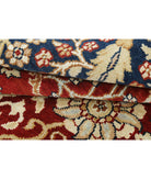 Ziegler 7'7'' X 7'9'' Hand-Knotted Wool Rug 7'7'' x 7'9'' (228 X 233) / Red / Blue