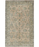 Ziegler 4'10'' X 7'7'' Hand-Knotted Wool Rug 4'10'' x 7'7'' (145 X 228) / Pink / Taupe