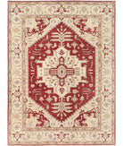 Ziegler 9'0'' X 12'1'' Hand-Knotted Wool Rug 9'0'' x 12'1'' (270 X 363) / Rust / N/A