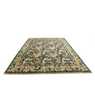 Ziegler 8'9'' X 11'10'' Hand-Knotted Wool Rug 8'9'' x 11'10'' (263 X 355) / Blue / Taupe