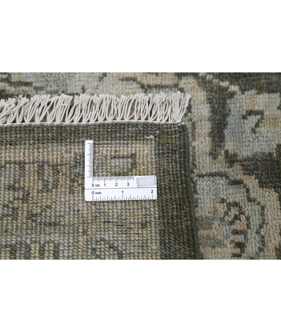 Ziegler 8'0'' X 11'5'' Hand-Knotted Wool Rug 8'0'' x 11'5'' (240 X 343) / Green / N/A