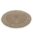 Ziegler 4'11'' X 4'11'' Hand-Knotted Wool Rug 4'11'' x 4'11'' (148 X 148) / Beige / N/A