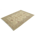 Ziegler 4'0'' X 5'9'' Hand-Knotted Wool Rug 4'0'' x 5'9'' (120 X 173) / Beige / N/A