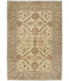 Ziegler 4'0'' X 5'9'' Hand-Knotted Wool Rug 4'0'' x 5'9'' (120 X 173) / Beige / N/A