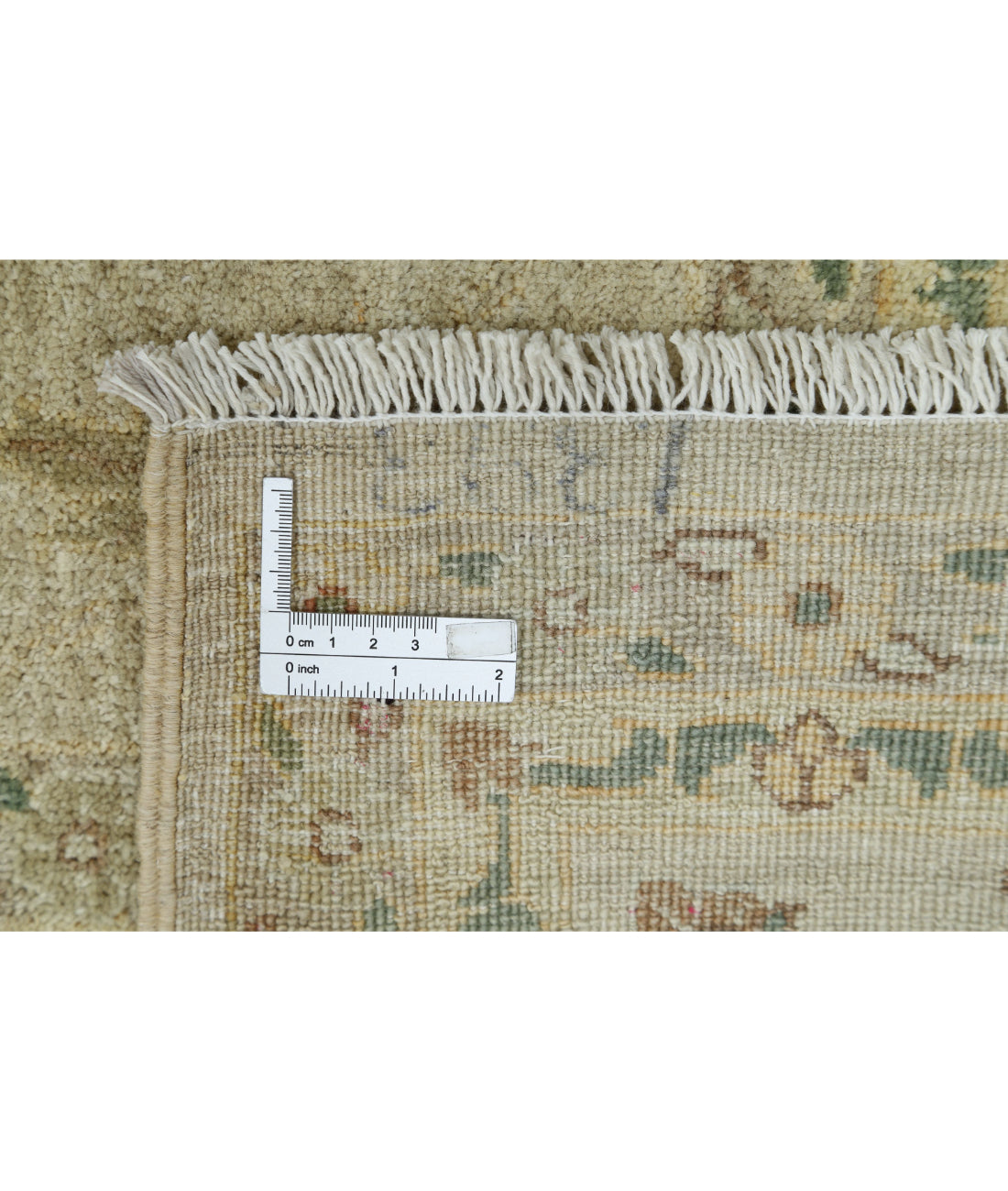 Ziegler 8'11'' X 11'7'' Hand-Knotted Wool Rug 8'11'' x 11'7'' (268 X 348) / Ivory / N/A