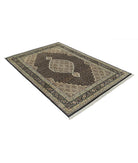 Ziegler 4'7'' X 6'7'' Hand-Knotted Wool Rug 4'7'' x 6'7'' (138 X 198) / Black / N/A