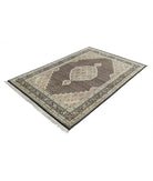 Ziegler 4'7'' X 6'7'' Hand-Knotted Wool Rug 4'7'' x 6'7'' (138 X 198) / Black / N/A