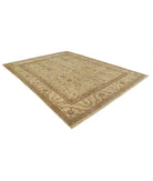 Ziegler 9'0'' X 11'7'' Hand-Knotted Wool Rug 9'0'' x 11'7'' (270 X 348) / Ivory / N/A