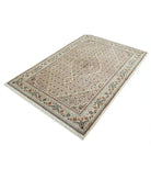 Ziegler 4'2'' X 6'0'' Hand-Knotted Wool Rug 4'2'' x 6'0'' (125 X 180) / Beige / N/A