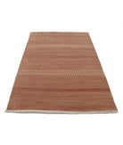 Ziegler 4'1'' X 5'11'' Hand-Knotted Wool Rug 4'1'' x 5'11'' (123 X 178) / Rust / N/A