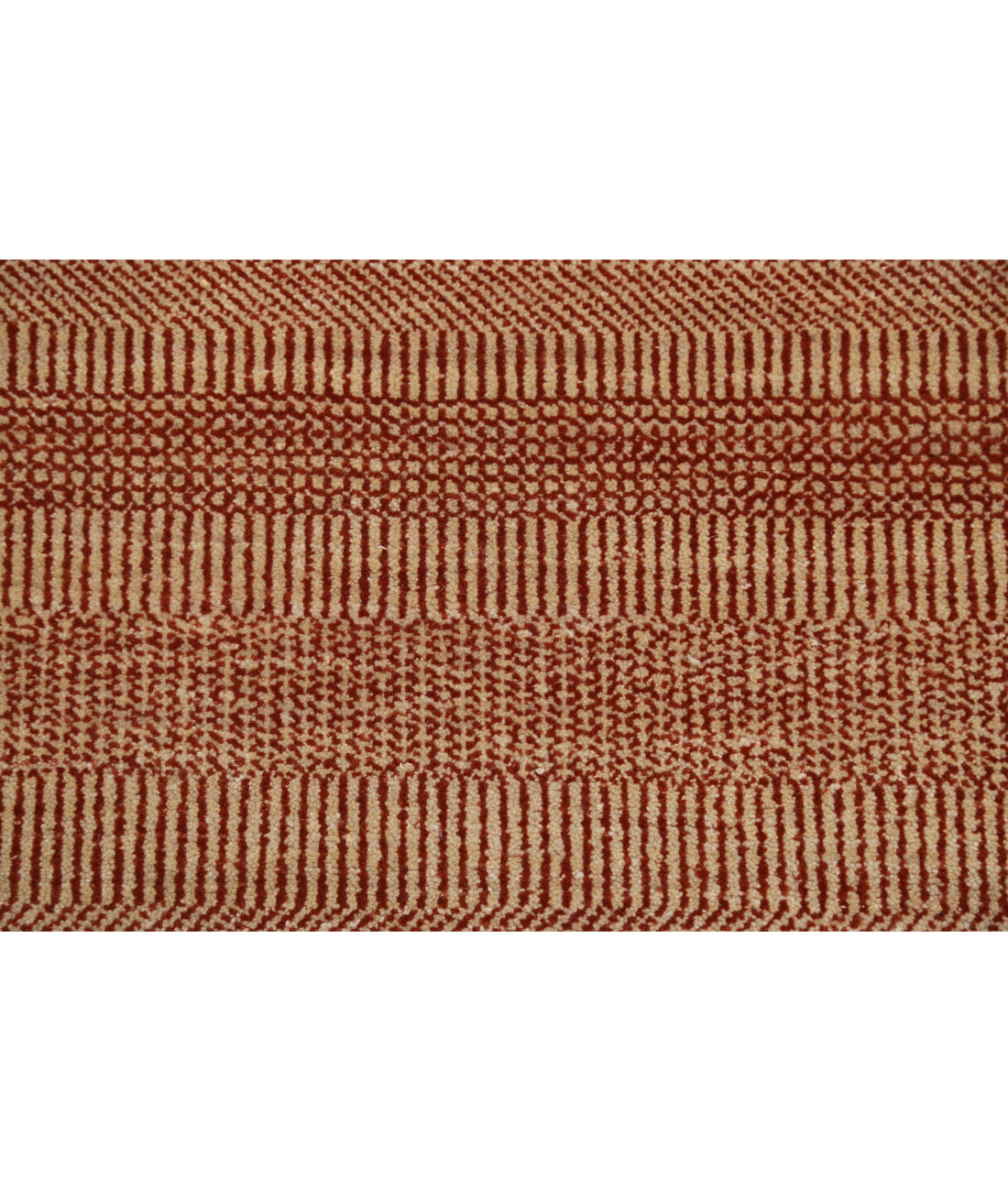 Ziegler 4'1'' X 5'11'' Hand-Knotted Wool Rug 4'1'' x 5'11'' (123 X 178) / Rust / N/A