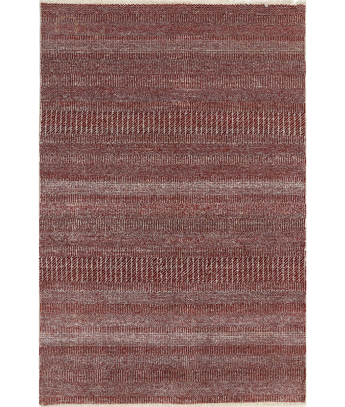 Ziegler 3'11'' X 6'0'' Hand-Knotted Wool Rug 3'11'' x 6'0'' (118 X 180) / Rust / N/A