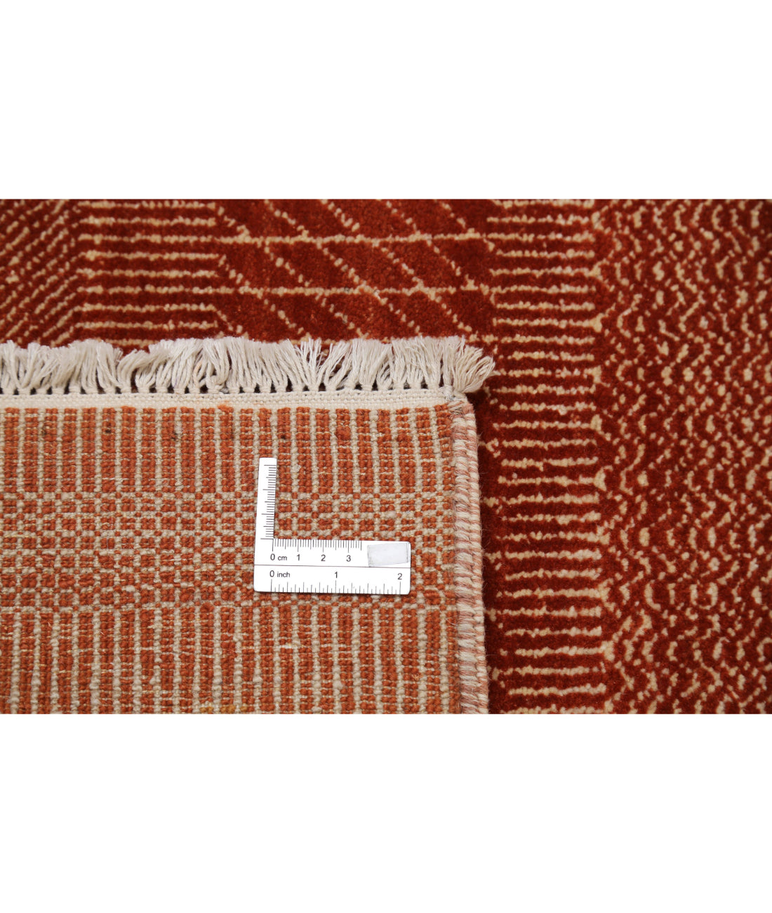 Ziegler 4'0'' X 5'10'' Hand-Knotted Wool Rug 4'0'' x 5'10'' (120 X 175) / Rust / N/A